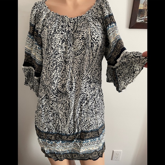 Free People Tops - ✌️L XL vintage style tunic viscose peasant like Free People